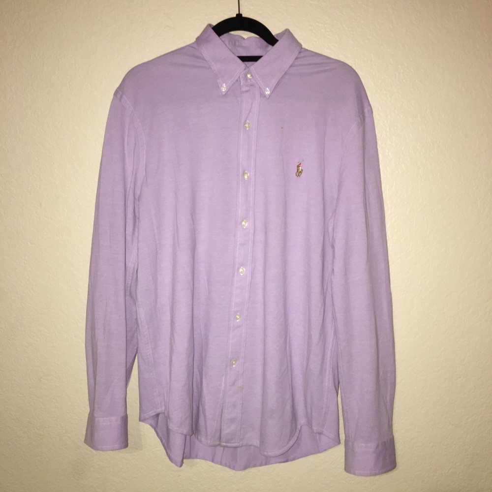 Ralph Lauren knit oxford button up